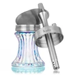 Imagine 3/5 - Narghilea Aladin 2GO Stainless Steel Shiny Clear