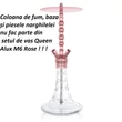 Imagine 2/2 - Vas Narghilea Aladin Alux-M6 Clear Rose Ring