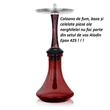 Imagine 2/2 - Vas Narghilea Aladin Epox 425 Rosu-red dark Plug-in
