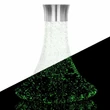 Imagine 1/2 - Vas Narghilea Aladin Epox360 Silver Glow-green