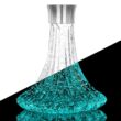 Imagine 2/12 - Narghilea Aladin MVP Diamond Glow Dark Blue - Fosforescent