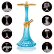 Imagine 3/13 - Narghilea Aladin Epox 360 Gold Turquaz