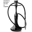 Imagine 5/9 - Narghilea Alpha Hookah Stem X Art Black Matt + Vas