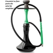 Imagine 10/10 - Narghilea Alpha Hookah X Green Fluor + Vas