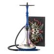 Imagine 5/8 - Narghilea Alpha Hookah Kappa Blue Mat + Vas