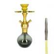 Imagine 1/2 - Narghilea El-Badia Celeste C1 Sandblasted Gold