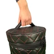 Imagine 3/7 - Port Geanta Narghilea El Nefes Negru Cusatura Rosie 42CM