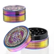 Imagine 3/3 - grinder /macinator tutun metal antic rainbow 40mm