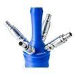 Imagine 3/4 - Narghilea Hookah Flame Fourtimate Blue  Set 