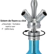 Imagine 5/10 - Narghilea Invi Saros Silver-blue