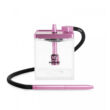 Imagine 1/5 - Narghilea MS Mashisha Micro Clear-pink Portabil