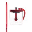 Imagine 6/6 - Narghilea MS Mashisha Micro Clear-red Portabil