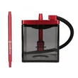 Imagine 1/5 - Narghilea MS Mashisha Micro Red Black Portabil