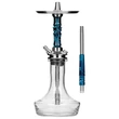 Imagine 1/8 - Narghilea Moze Breeze Pro Wavy Blue-albastru