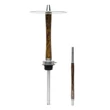 Imagine 3/6 - Nube Zebrano Hookah Stem Brown-maro+Vas
