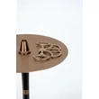 Imagine 3/5 - Oduman Atemis Hookah Bronze-black Body-Black Glass