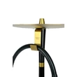 Imagine 3/5 - Oduman Atemis Hookah Gold-black Body-Black Glass