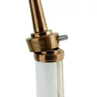 Imagine 5/5 - Oduman Cosmo Hookah Bronze Body-White Glass