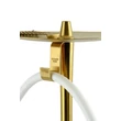 Imagine 3/5 - Oduman Cosmo Hookah Gold Body-White Glass