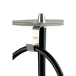 Imagine 3/5 - Oduman Cosmo Hookah Silver/Black Body-Black Glass