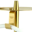 Imagine 2/5 - Oduman Infinity Hookah Gold Glass Gold Body