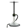 Imagine 1/4 - Oduman Nova Hookah Black Body Clear Glass