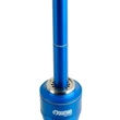 Imagine 3/4 - Oduman Nova Hookah Blue Body Clear Glass