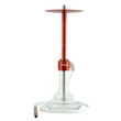 Imagine 1/4 - Oduman Nova Hookah Red Body Clear Glass