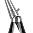 Imagine 4/7 - Oduman Orion Hookah Silver Body-Black Glass