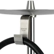 Imagine 6/7 - Oduman Orion Hookah Silver Body-Black Glass