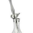Imagine 4/9 - Oduman Velos Hookah Silver Body-Clear Glass+Port Geanta