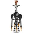 Imagine 1/9 - Narghilea Top Mark Negru-black 68cm 3furtune