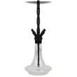 Imagine 1/5 - WD Hookah Diamond Black Clear Glass