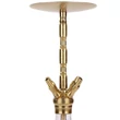 Imagine 3/6 - WD Hookah Diamond Gold Clear Glass