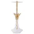Imagine 1/5 - WD Hookah Lace Gold Clear Glass