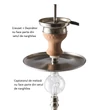 Imagine 4/4 - Narghilea Wd Hookah Sofia Orange - green 