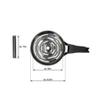 Imagine 2/3 - Desinator Sita Carbuni Narghilea AO Gun Metal XL