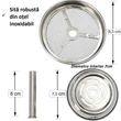 Imagine 4/5 - Narghilea Dum Bubble Carbon Silver