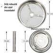 Imagine 4/5 - Narghilea Dum Bubble Carbon Silver