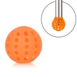 Imagine 1/5 - Silent Filter Narghilea Diffusor Ball Orange