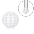 Imagine 1/5 - Silent Filter Nnarghilea Diffusor Ball White
