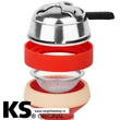 Imagine 3/5 - Adaptor Inel Silicon Creuzet - Desinator Narghilea KS Ringo Red