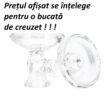 Imagine 3/3 - Creuzet Narghilea Phunnel Diamond Clear 18.8 Glass