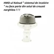 Imagine 2/3 - Creuzet Narghilea Phunnel Diamond Clear 18.8 Glass