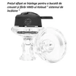 Imagine 3/3 - Creuzet Narghilea Phunnel Diamond Clear Glass 24.4