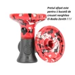 Imagine 2/4 - Creuzet Narghilea El-Badia Zenith Red Splash
