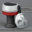 Imagine 2/4 - Creuzet Narghilea KS Fumnel Red