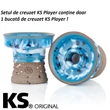 Imagine 2/5 - Set Creuzet KS Player Blue Splash + HMD Smokah Black