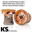 Imagine 5/5 - Set Creuzet KS Player Orange Splash + HMD Smokah Silver