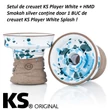 Imagine 5/5 - Set Creuzet KS Player White Splash + HMD Smokah Silver